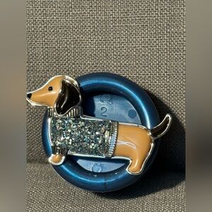 Bath & Body Works Dachshund Doxie Scentportable Visor Clip Car Air Freshener